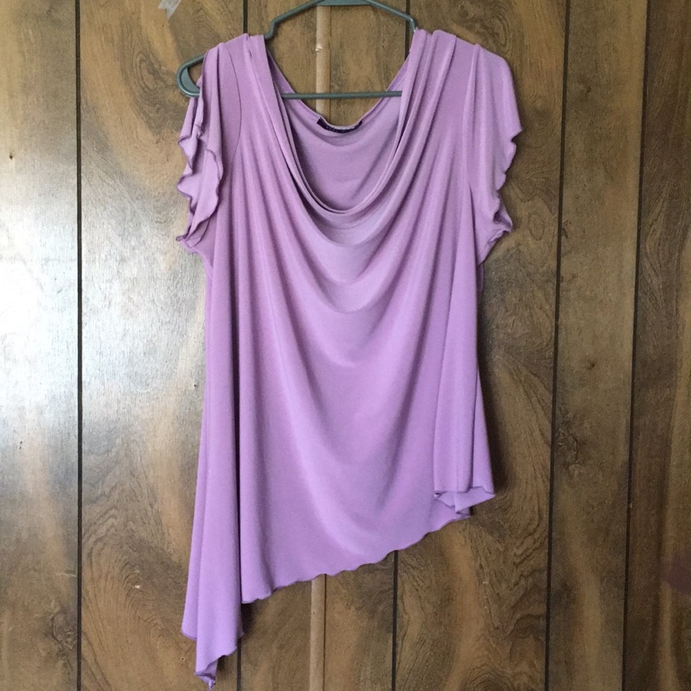 Purple blouse